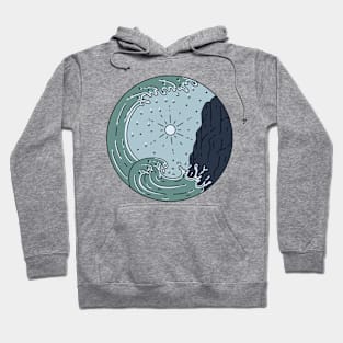 Ocean Waves Hoodie